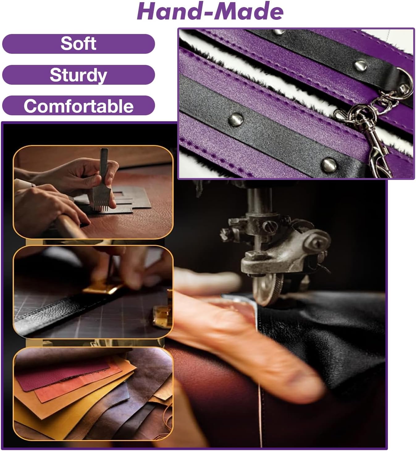 VelvetObedience 36-Piece BDSM Kit – Purple Edition