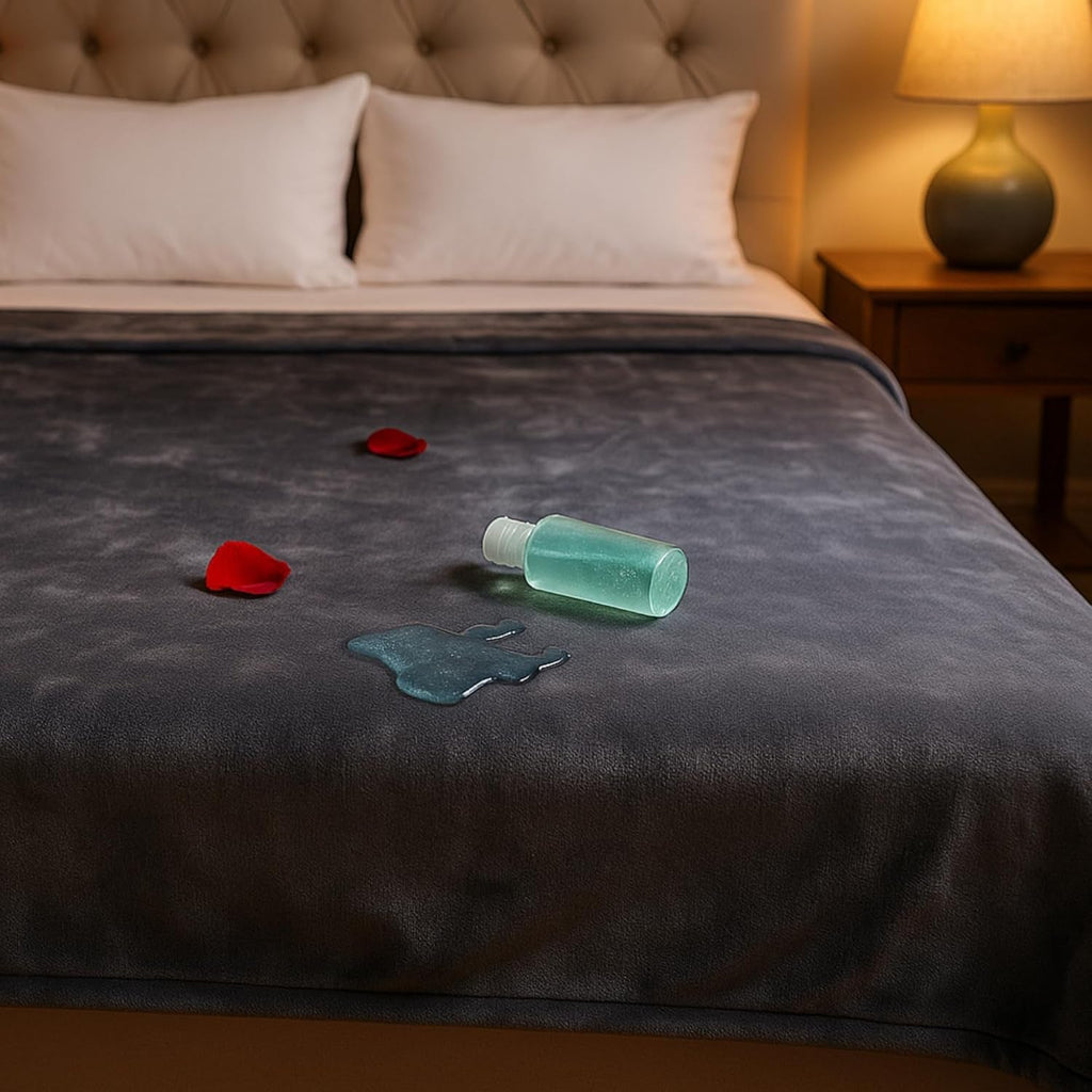 VelvetShield Waterproof Queen Sex Blanket