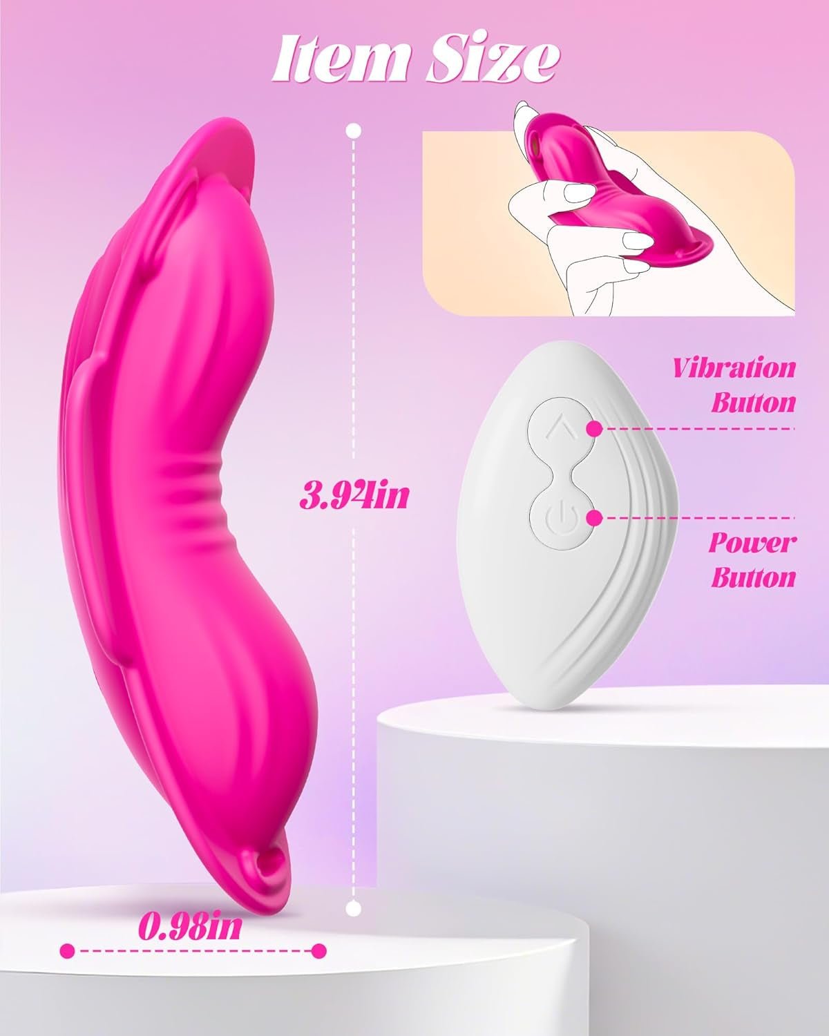 VelvetSync App/Remote Strap-On Panty Vibrator