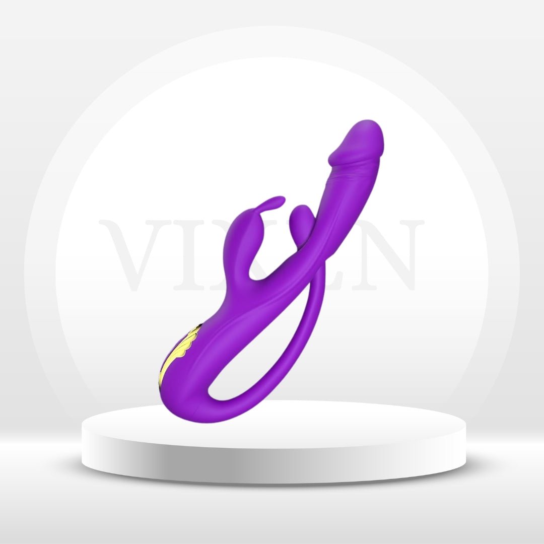 VelvetThrive 3-in-1 Rabbit Vibrator