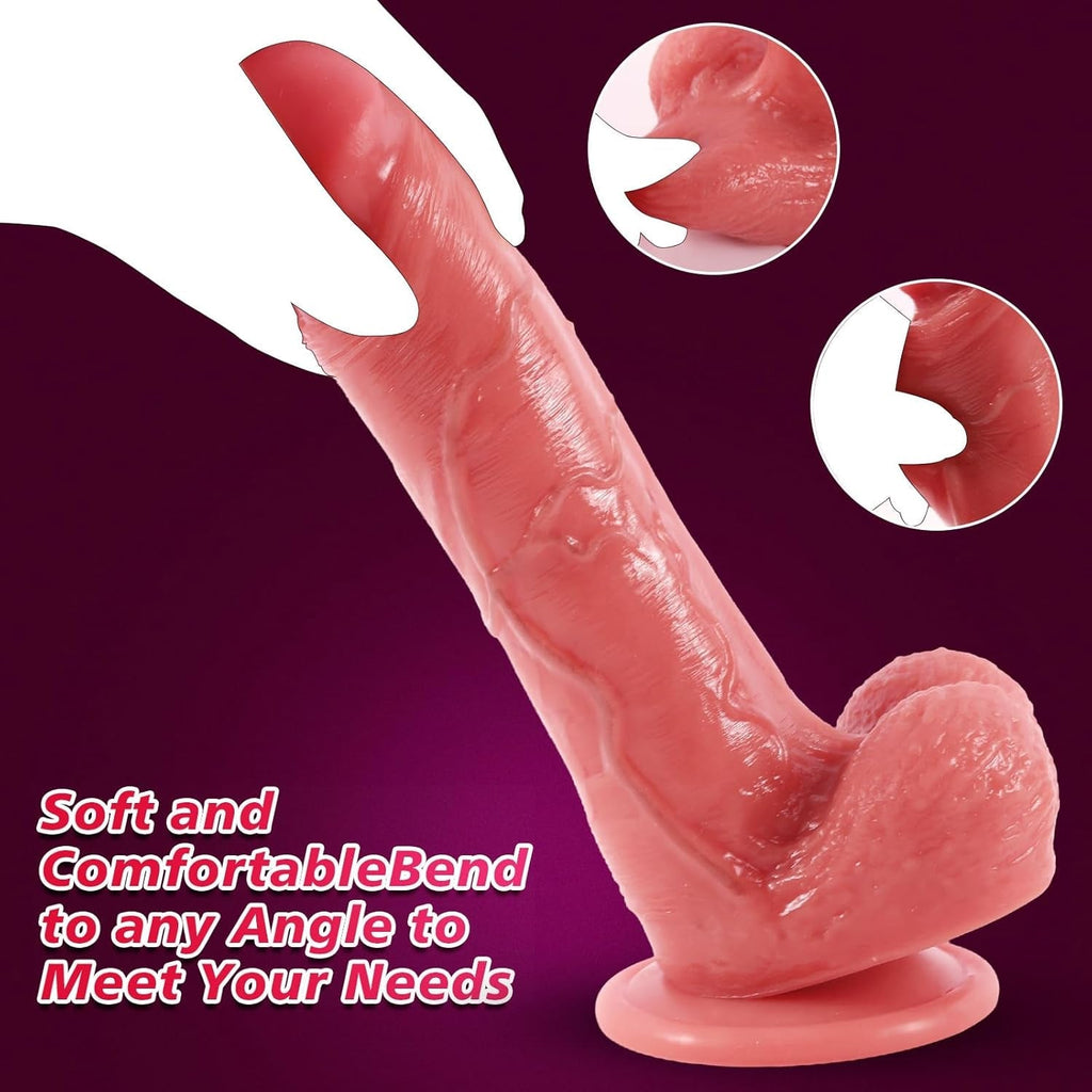 VelvetThrust Thrusting Dildo Vibrator with Remote Control