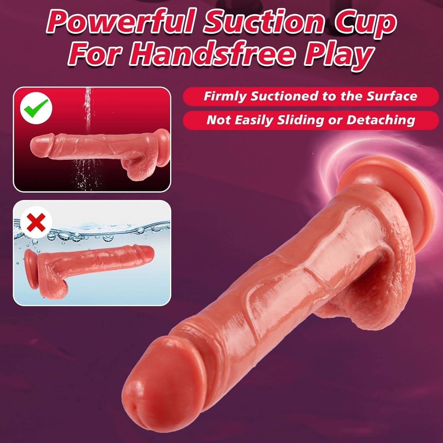 VelvetThrust Thrusting Dildo Vibrator with Remote Control