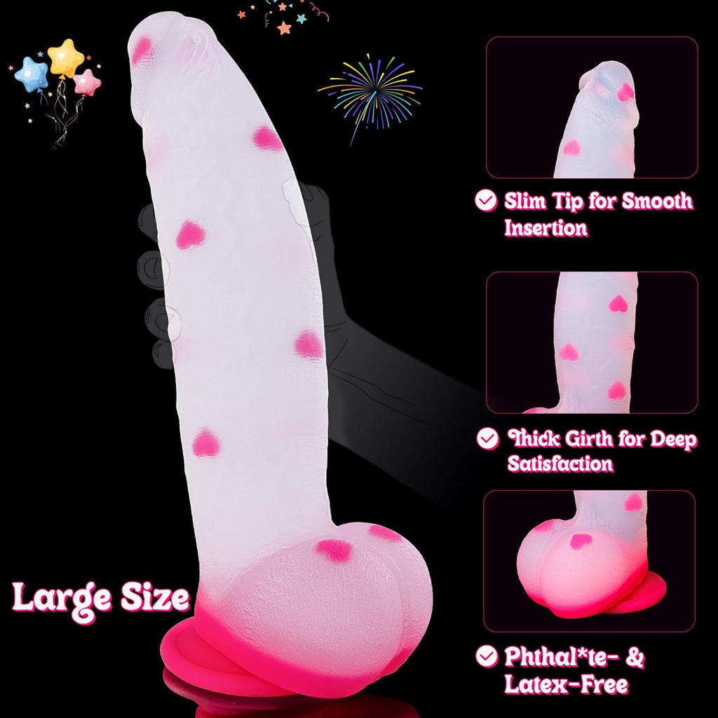 VelvetTitan 12" Liquid Silicone Dildo