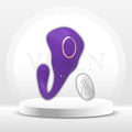 VelvetTria Multi-Zone Wearable 3-in-1 Panty Vibrator
