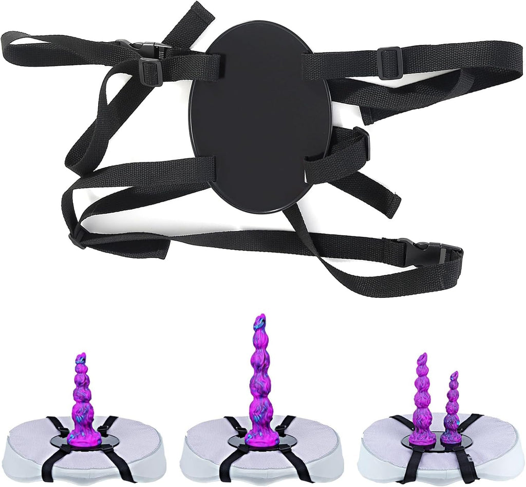 VelvetTwin XL Suction Cup Dildo Saddle
