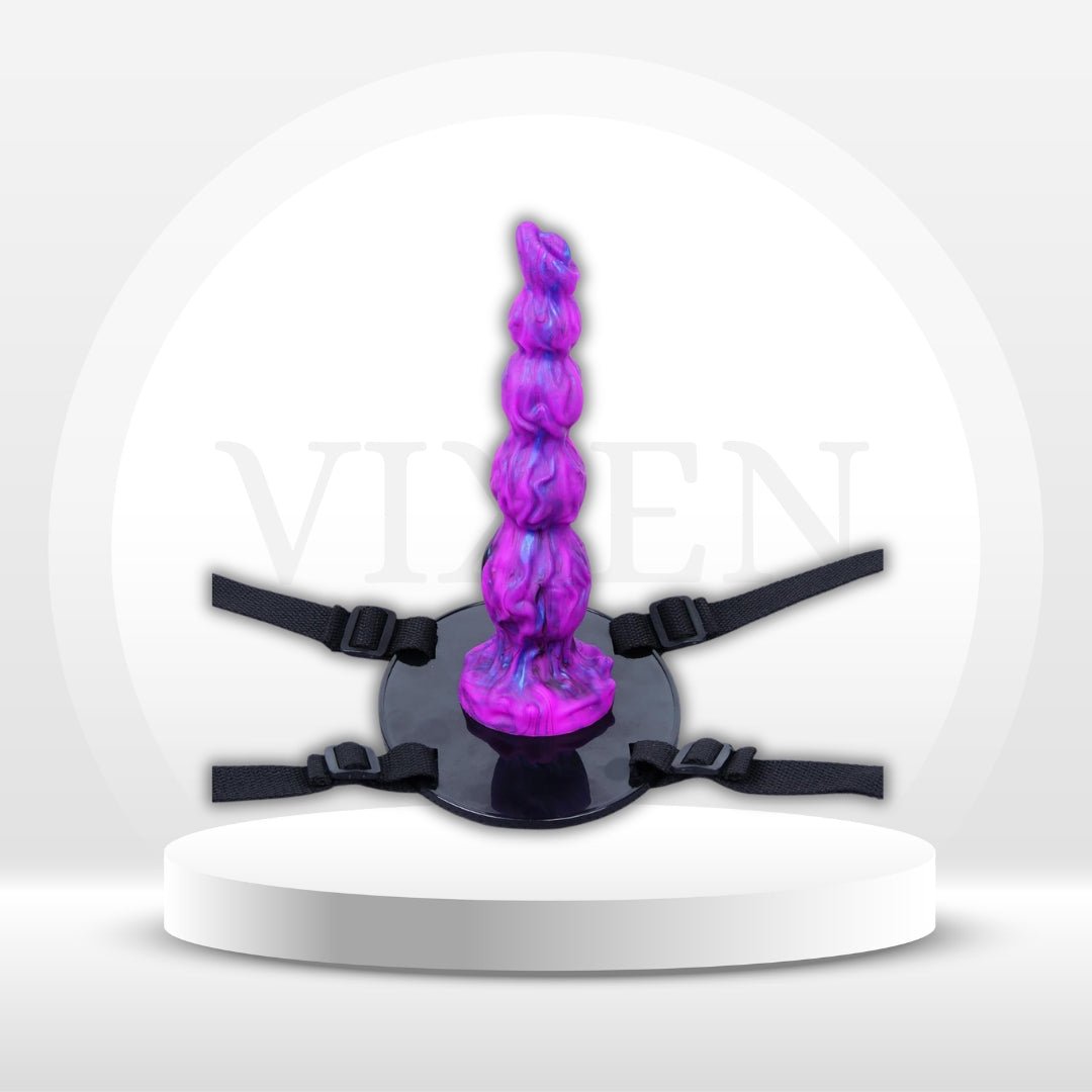 VelvetTwin XL Suction Cup Dildo Saddle
