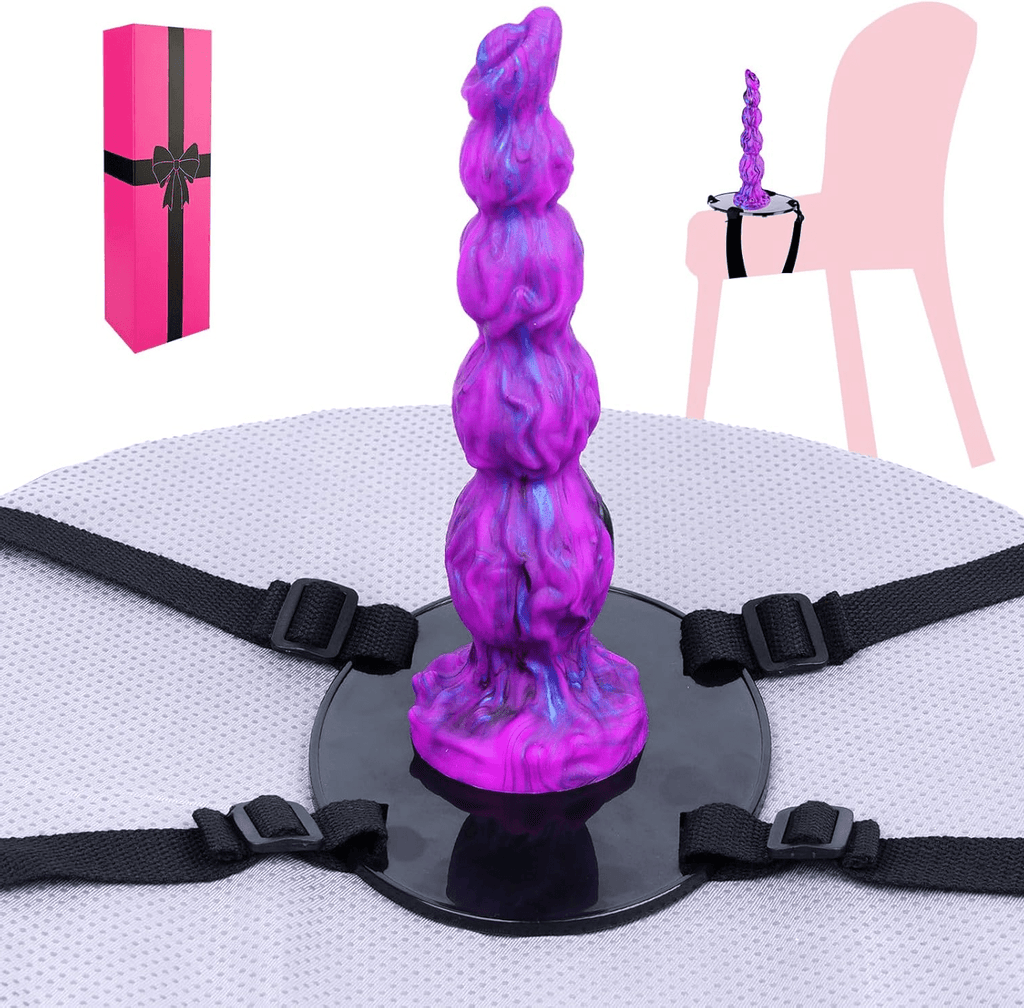 VelvetTwin XL Suction Cup Dildo Saddle