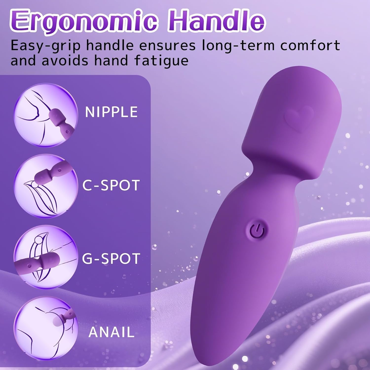 VelvetVibe Mini Bullet Vibrator Wand