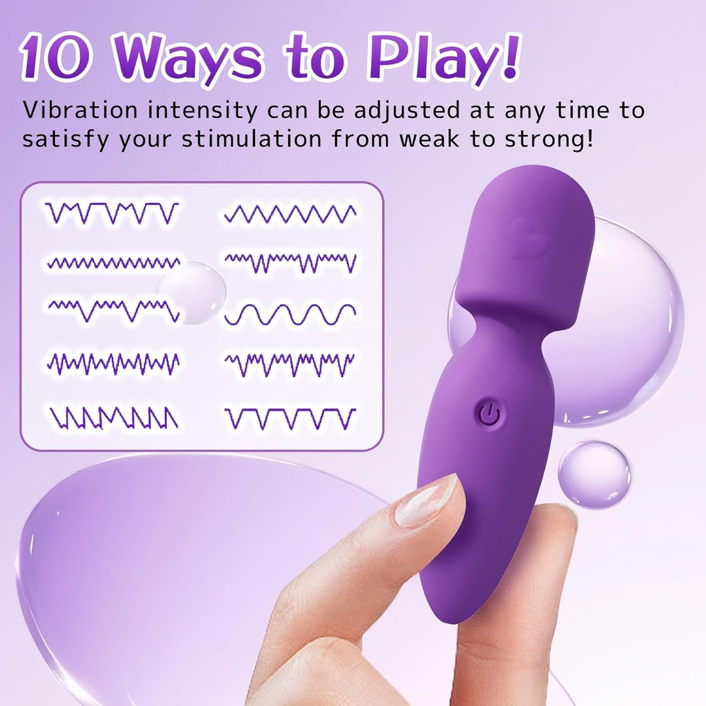 VelvetVibe Mini Bullet Vibrator Wand