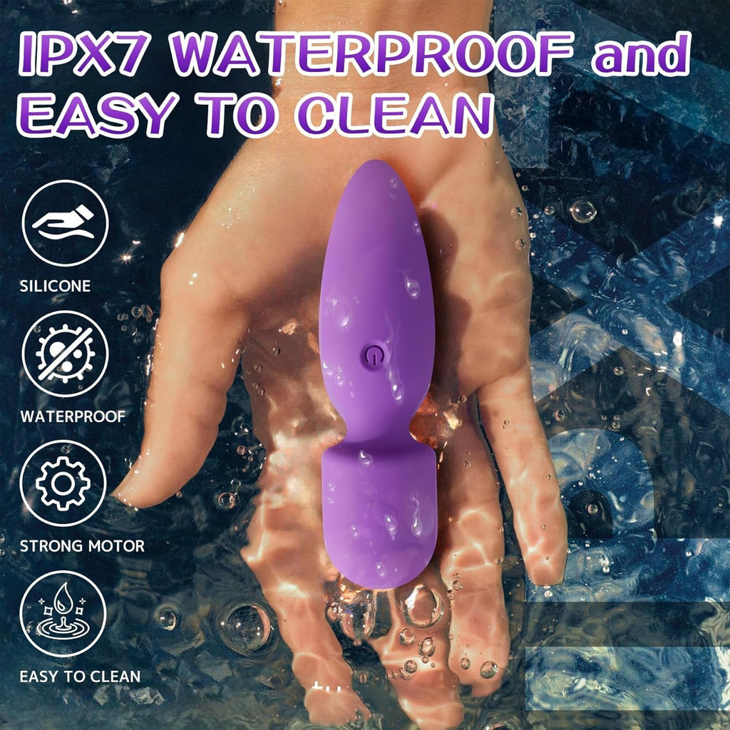 VelvetVibe Mini Bullet Vibrator Wand