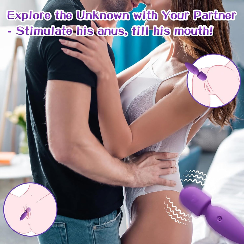 VelvetVibe Mini Bullet Vibrator Wand