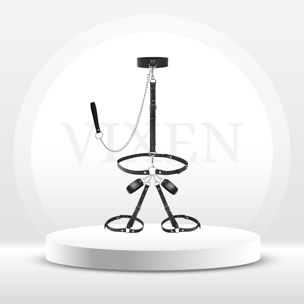 VelvetVice Wrist & Thigh BDSM Harness