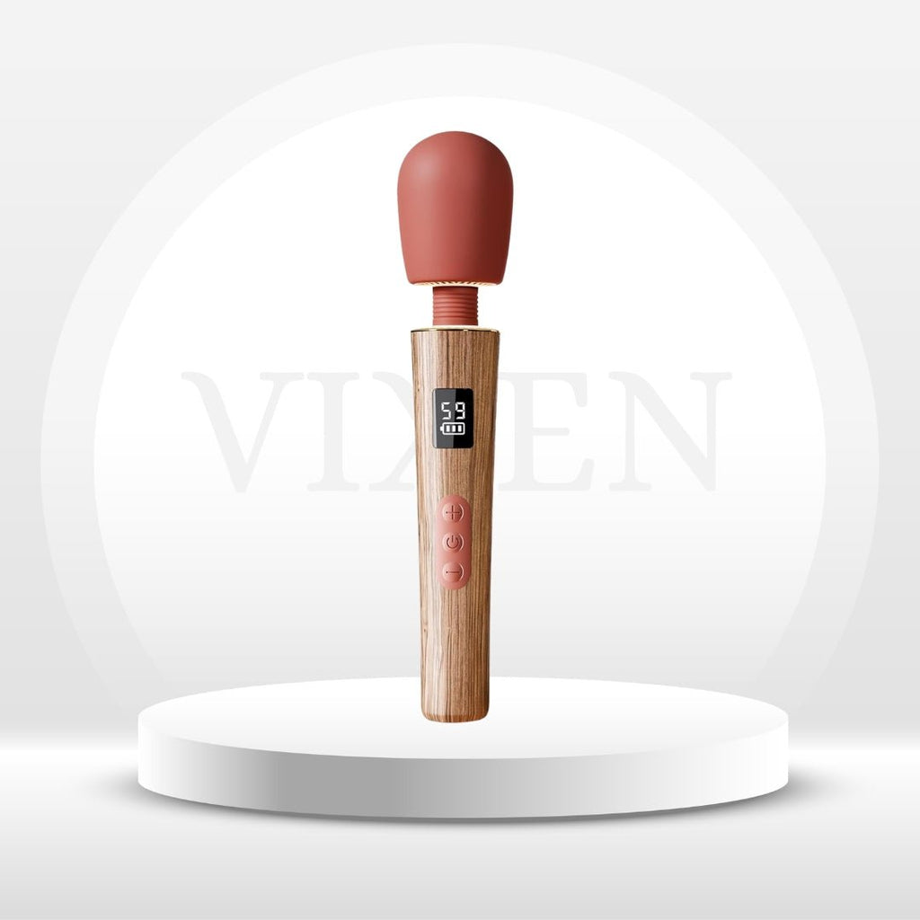 VelvetWave 9-Mode Luxury Wand Vibrator