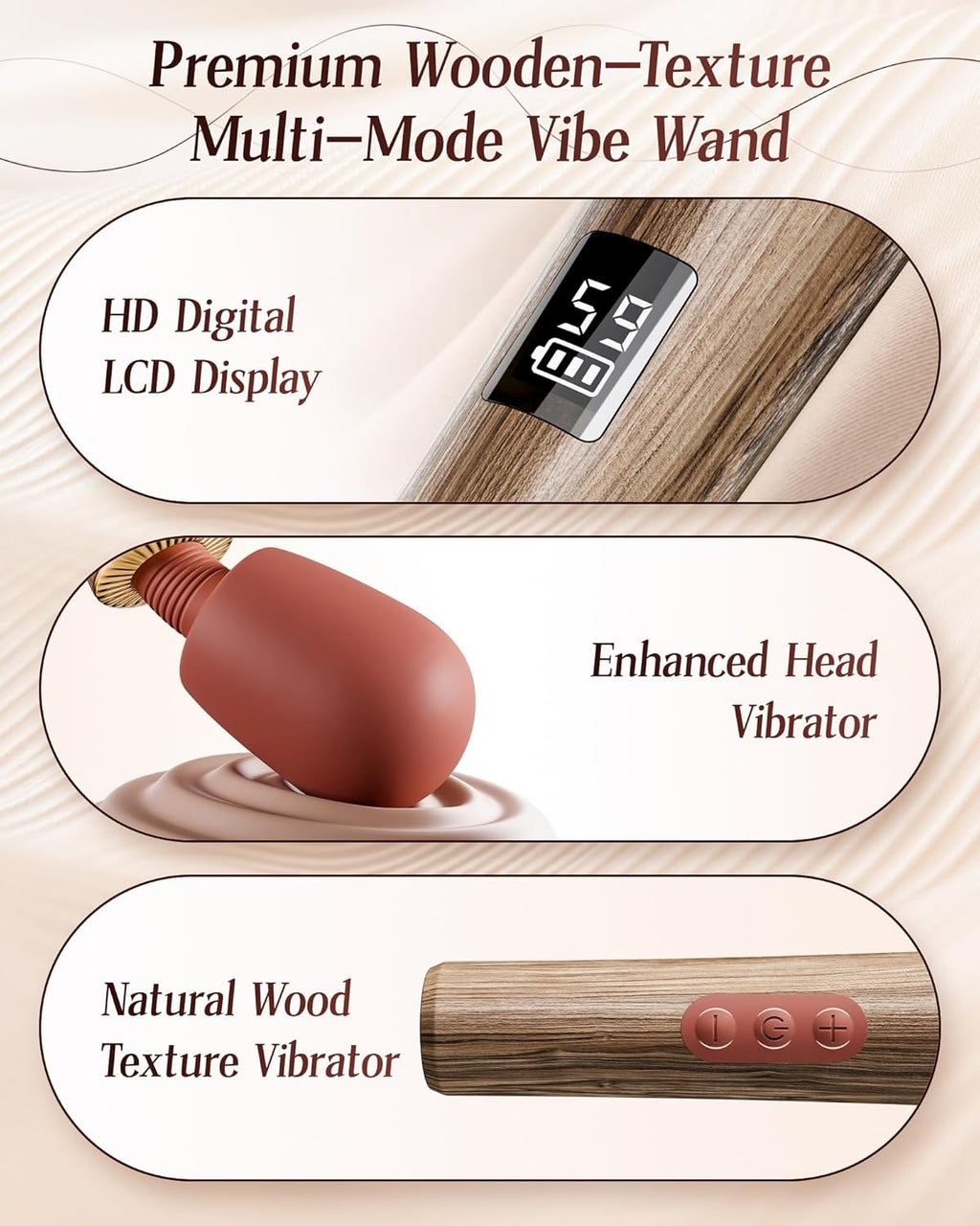 VelvetWave 9-Mode Luxury Wand Vibrator