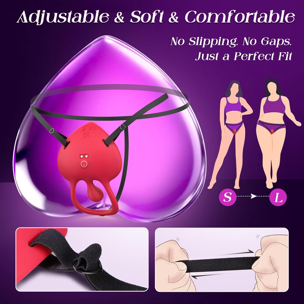 VelviBond Wearable Couples Cock Ring Vibrator