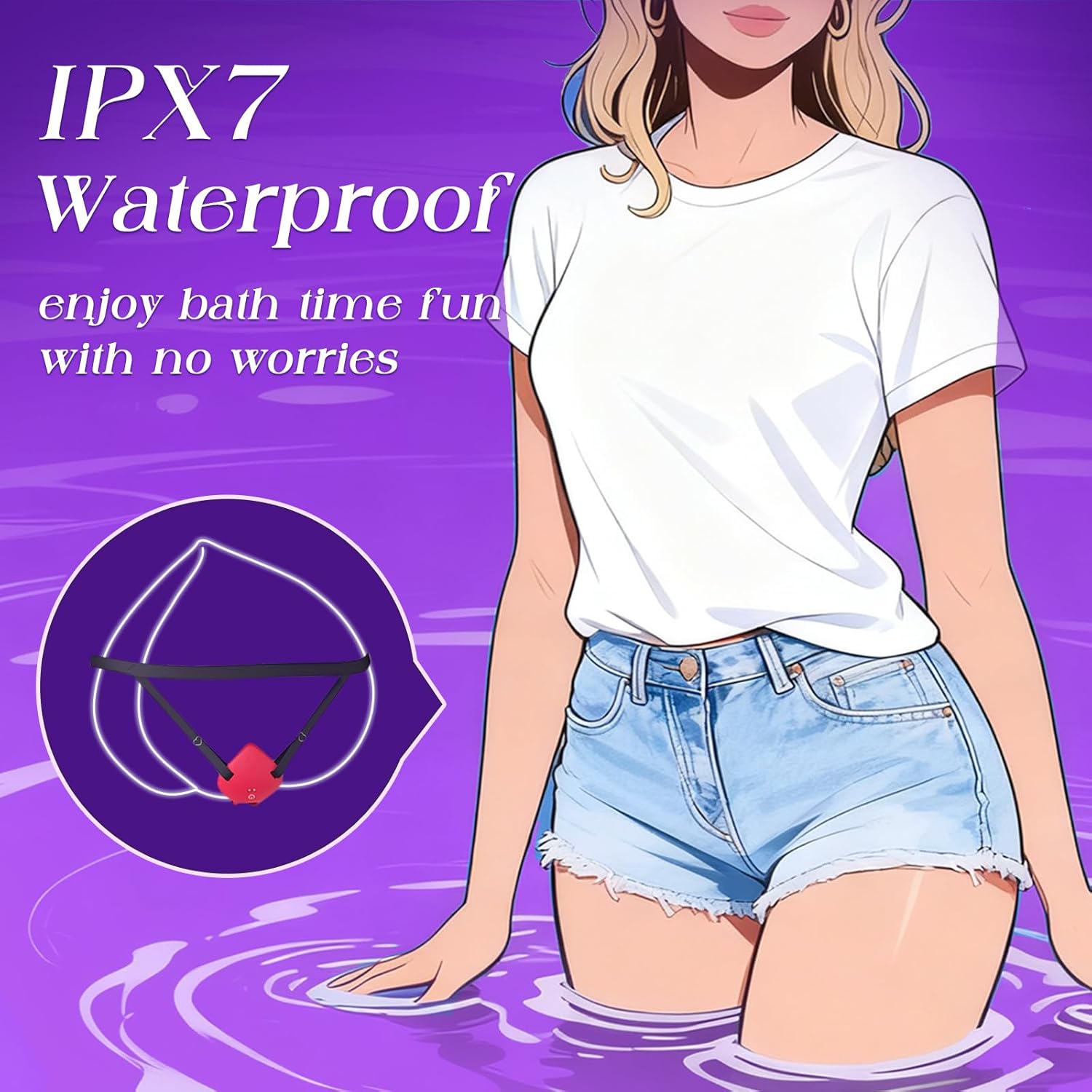 VelviBond Wearable Couples Cock Ring Vibrator
