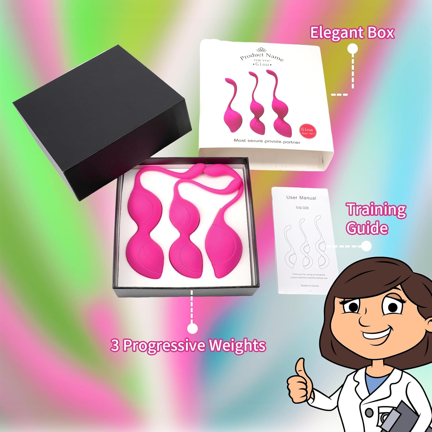 VelviTense Kegel Ball Set