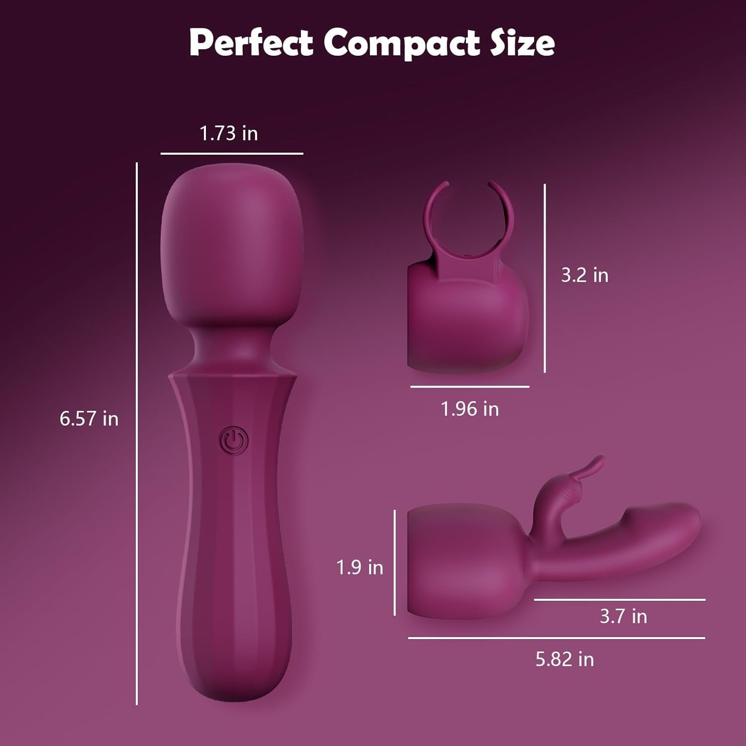 VersaPulse 3-in-1 Vibrator Sex Wand Kit