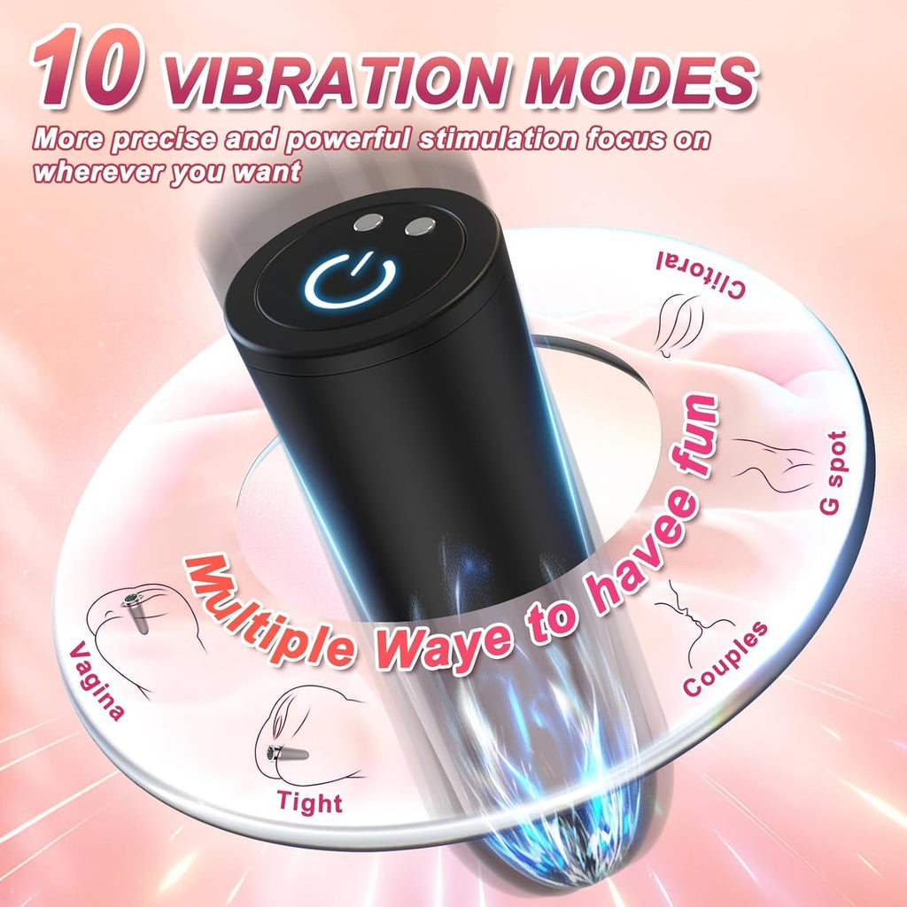 VibeCove 3-in-1 Vibrating Male Stroker Pocket Pussy