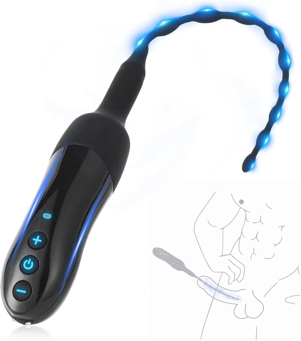 VibeDepth 20-Mode Urethral Vibrator Male Plug