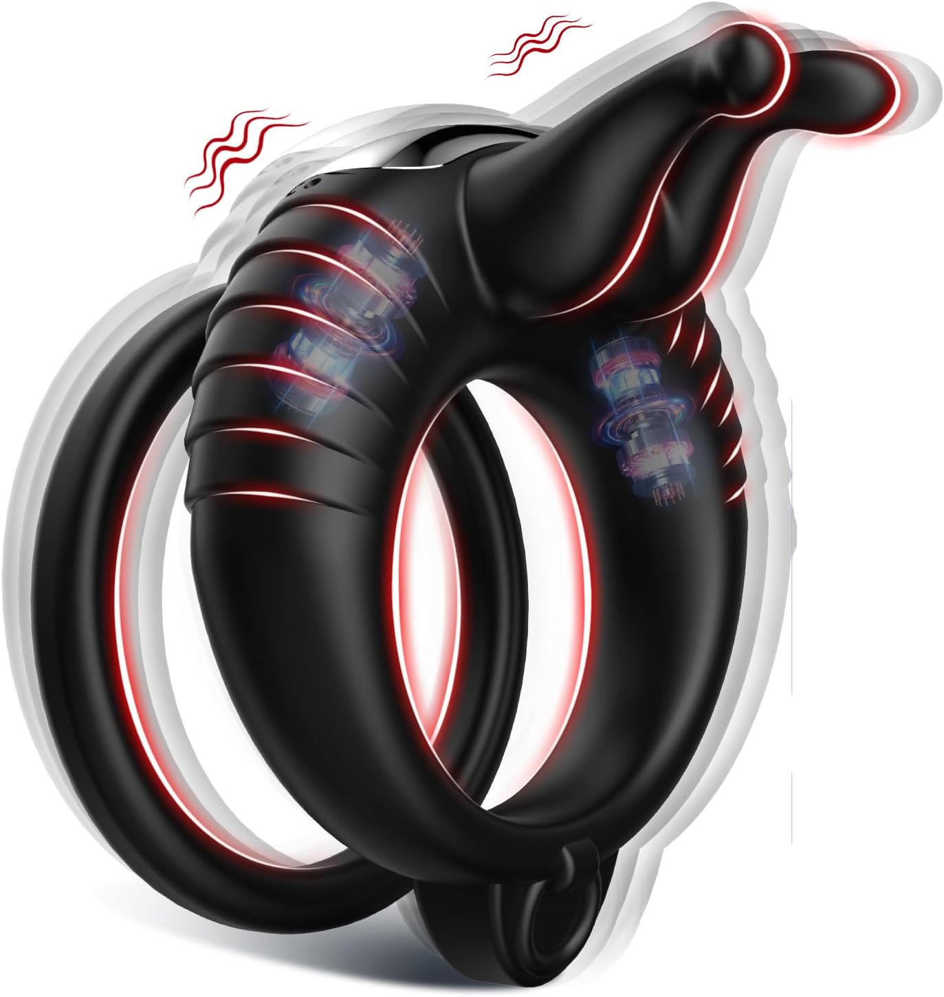 VibeDuo Remote Vibrating Cock Ring