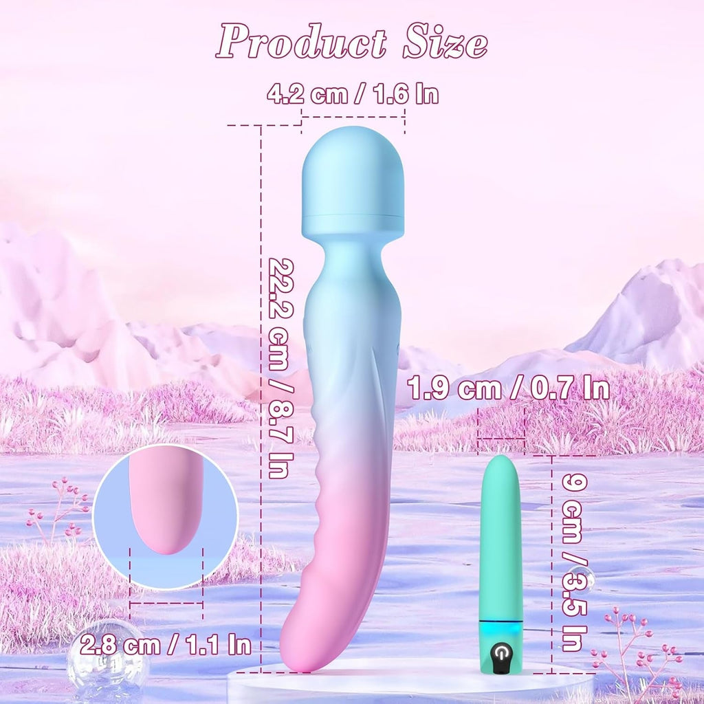 VibeDuo Wand & Bullet Vibrator Set