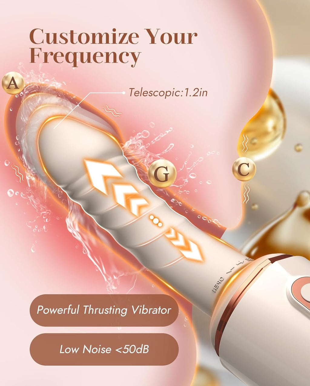 VibeForce Remote Thrusting Sex Machine