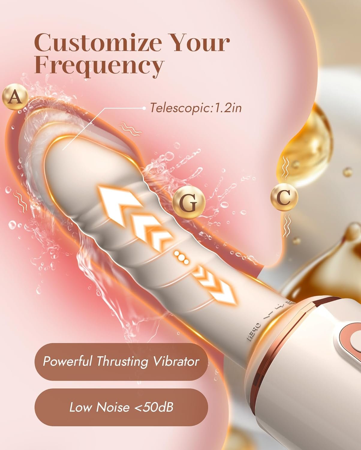 VibeForce Remote Thrusting Sex Machine