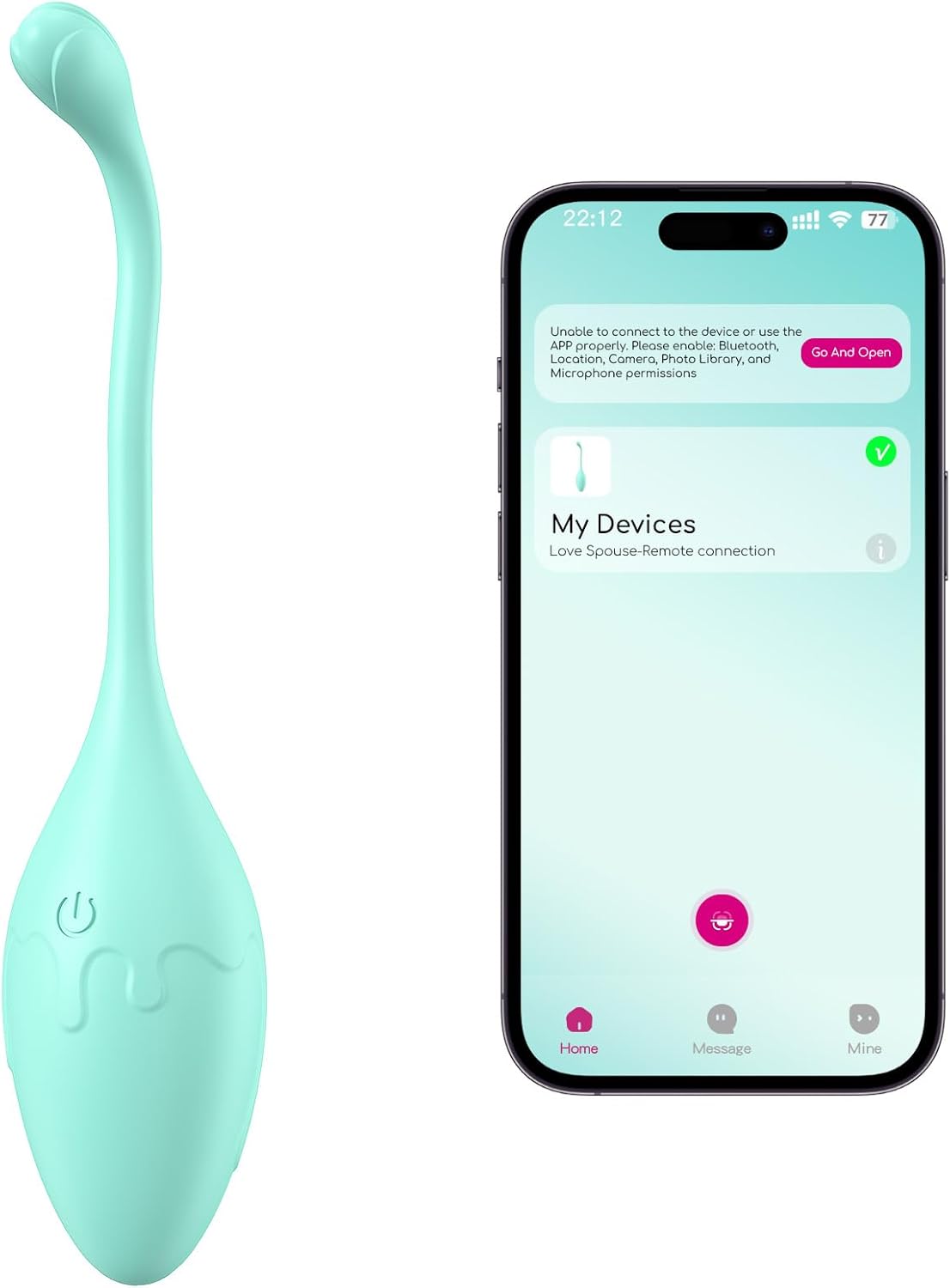 VibeKegel App-Controlled Trainer