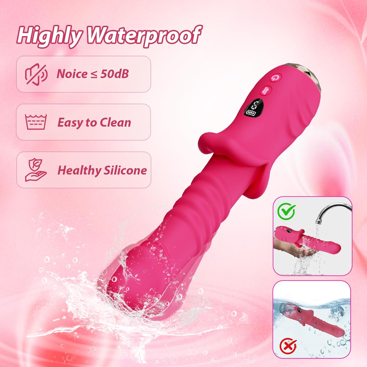 VibeLance Dual-Motor Thrusting Vibe