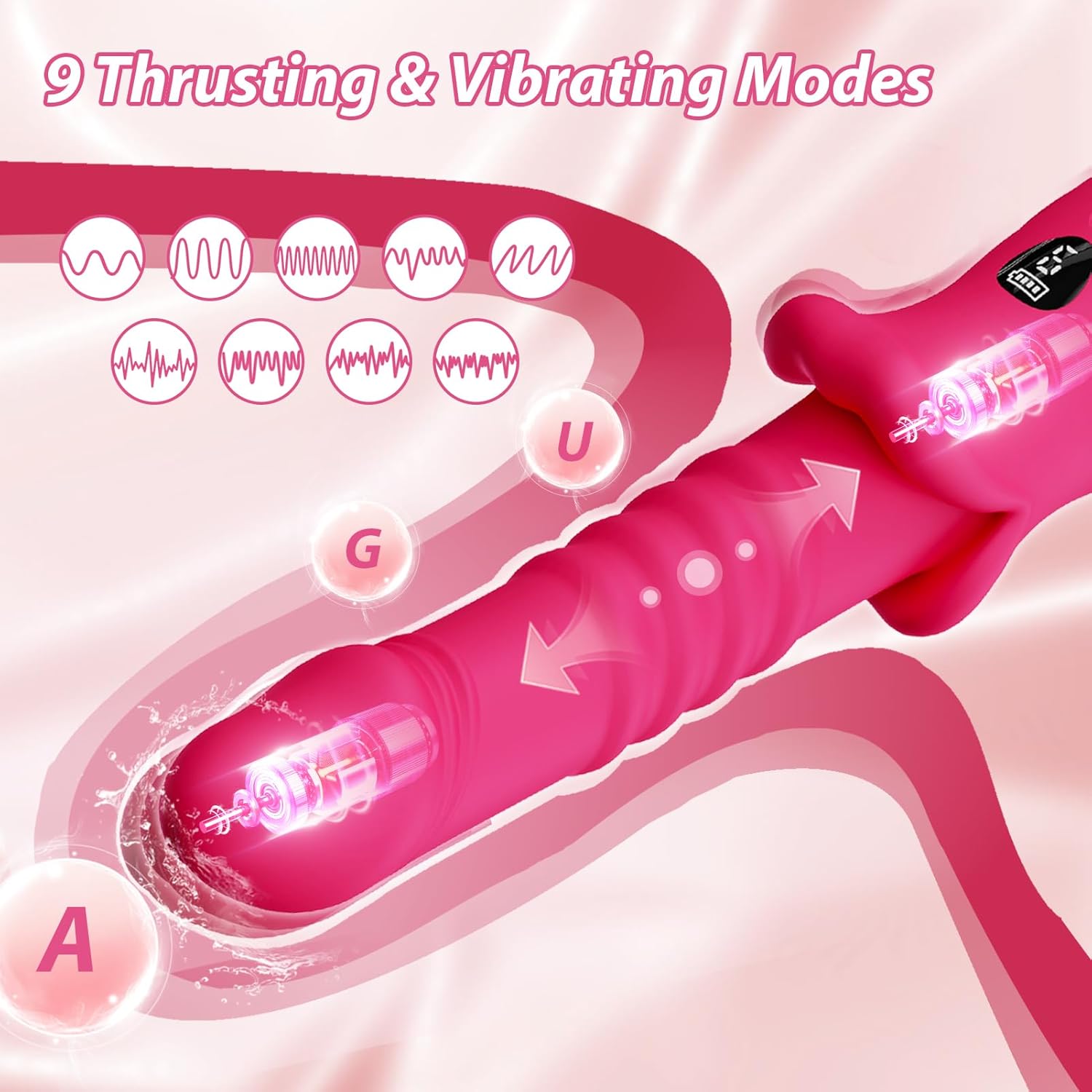 VibeLance Dual-Motor Thrusting Vibe