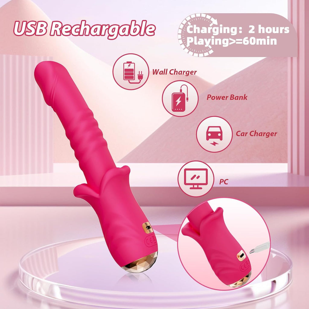 VibeLance Dual-Motor Thrusting Vibe