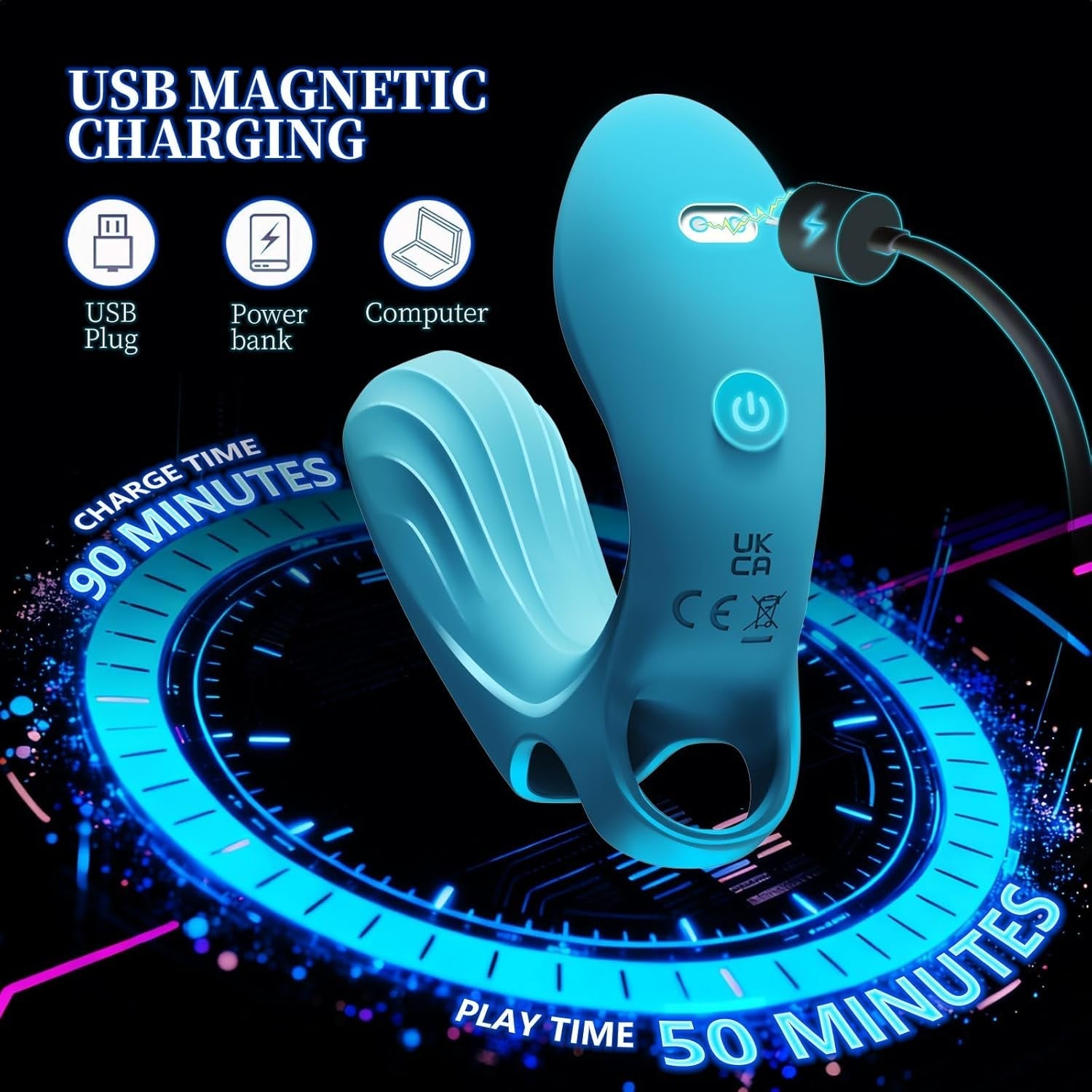 VibeLoop Dual Motor Finger Vibrator