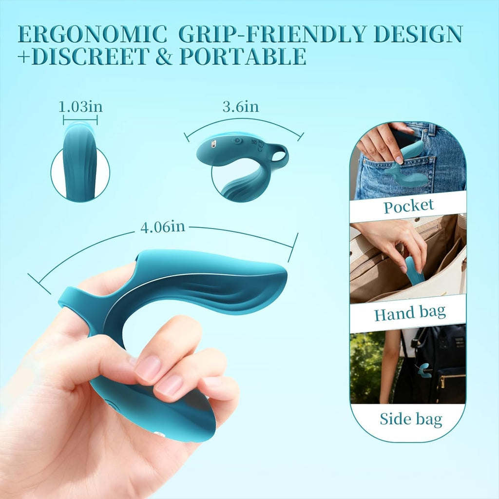 VibeLoop Dual Motor Finger Vibrator
