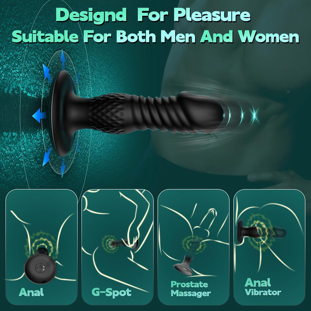 VibeMaster Prostate & G-Spot Vibrating Plug