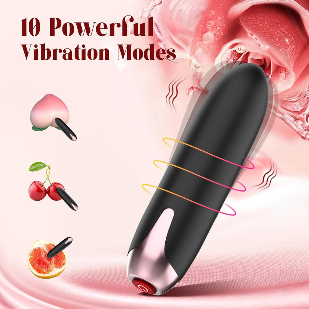 VibeMax Strap-On Dildo with Vibrating Bullet