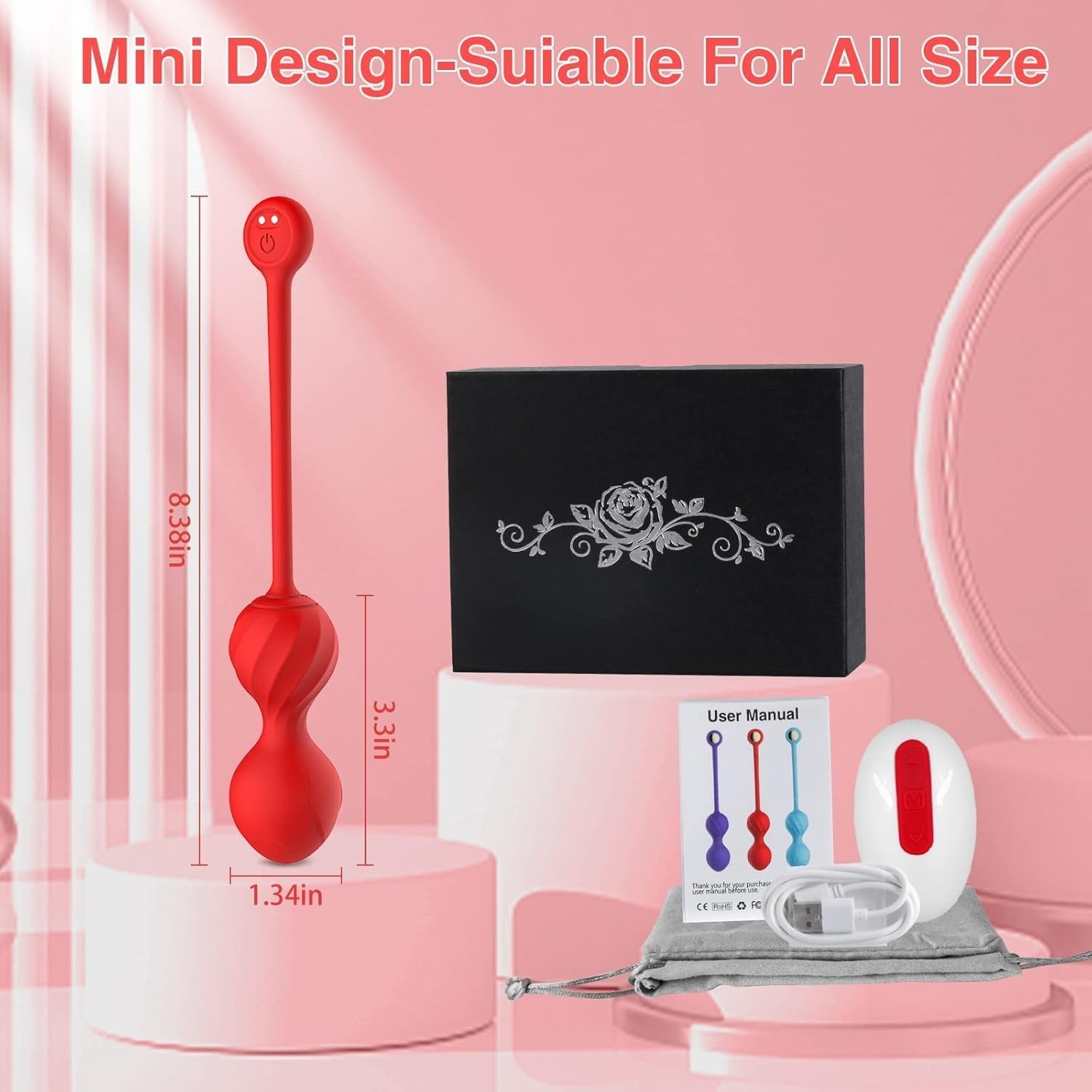 VibeNest Remote Control Egg Vibrator