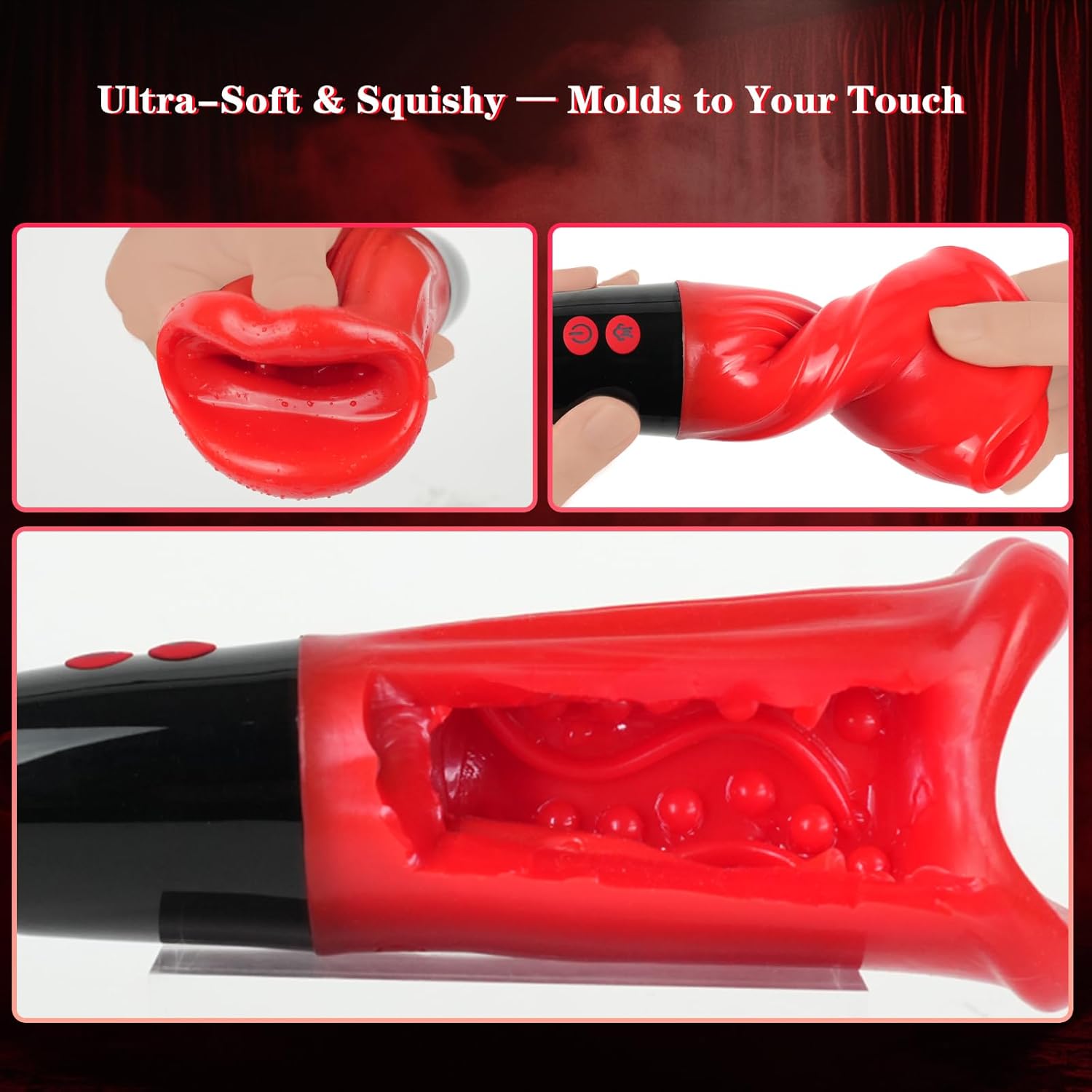 VibeQuad 4-in-1 Suction & Vibration Male Stroker