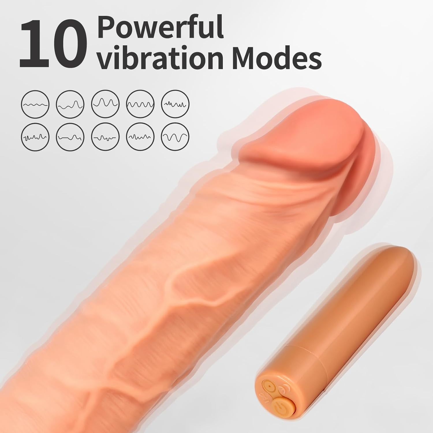 VibeSet Dildo Harness with Bullet Vibrator