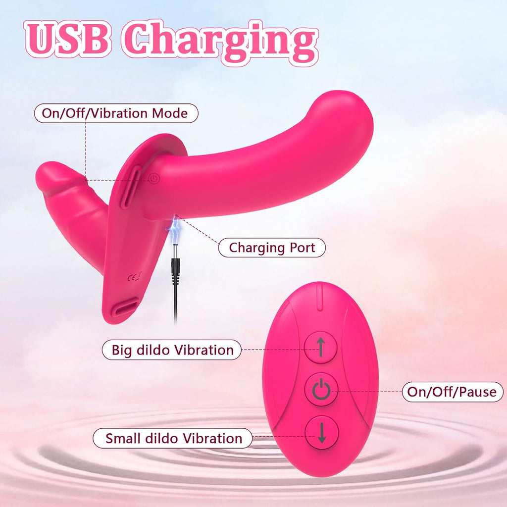 VibeStrap Dual Stimulation Strap-On