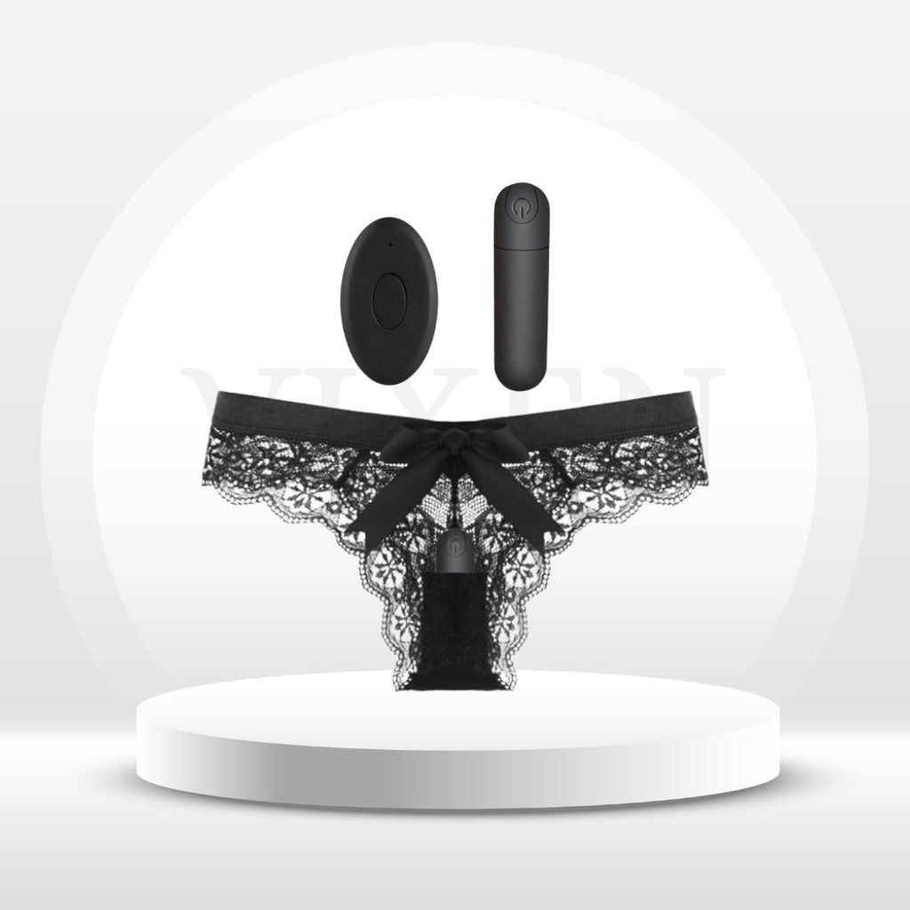 VibeVelvet Lace Vibrating Panties