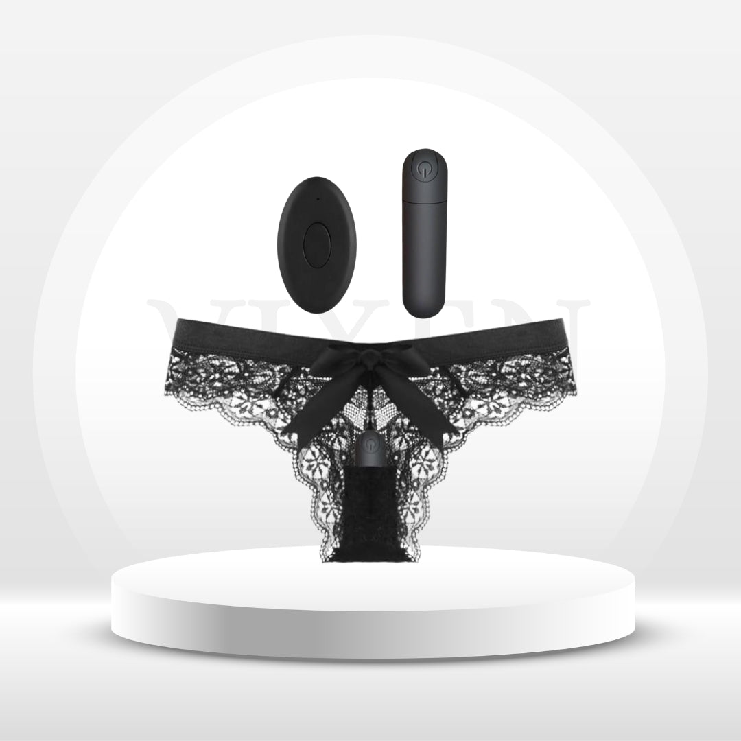 VibeVelvet Lace Vibrating Panties