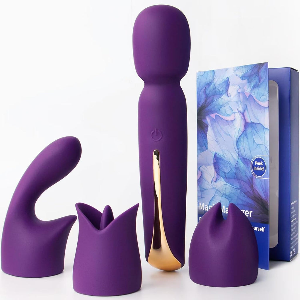 VibeVerse 4-in-1 Wand Vibrator Kit