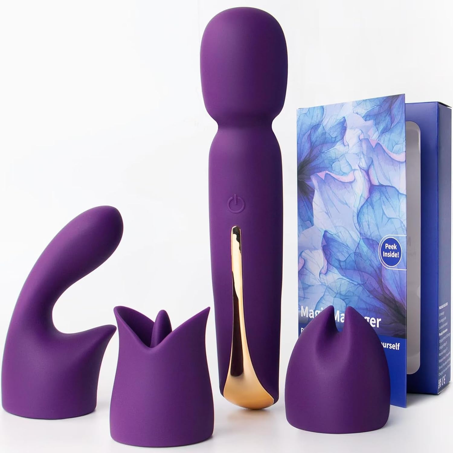 VibeVerse 4-in-1 Wand Vibrator Kit