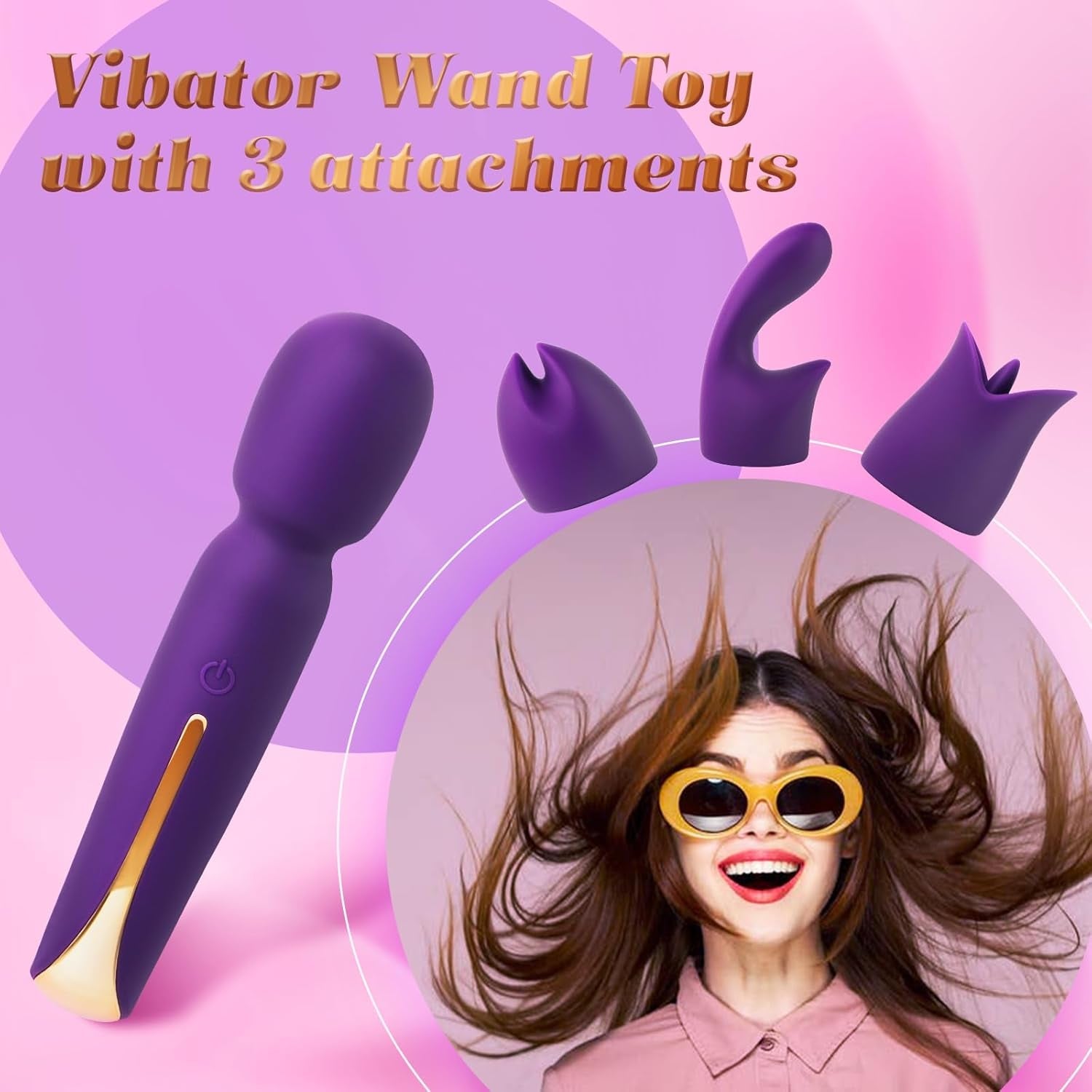 VibeVerse 4-in-1 Wand Vibrator Kit