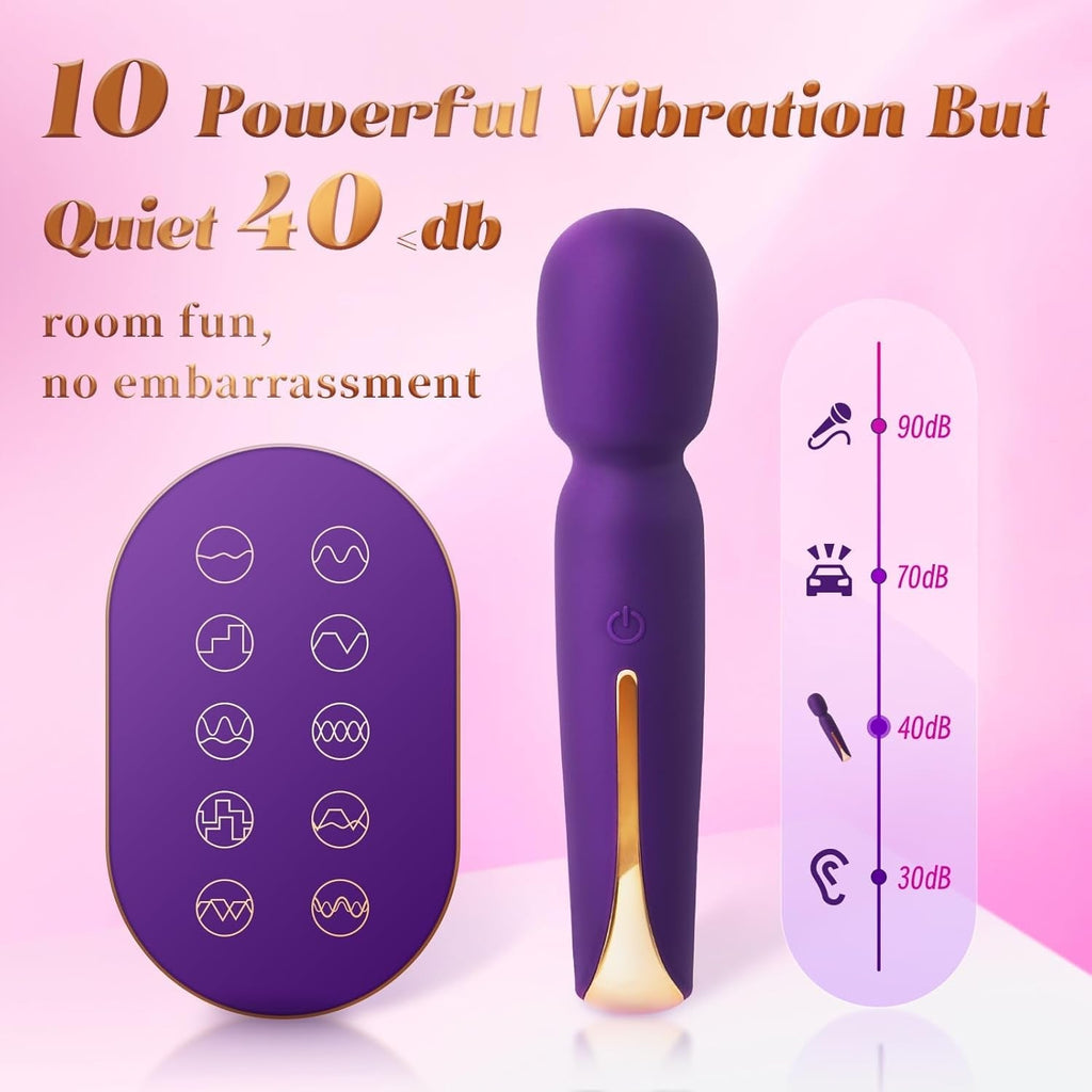 VibeVerse 4-in-1 Wand Vibrator Kit