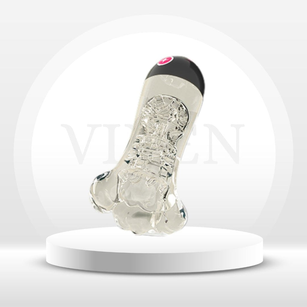 VibeView Transparent App-Controlled Penis Vibrator