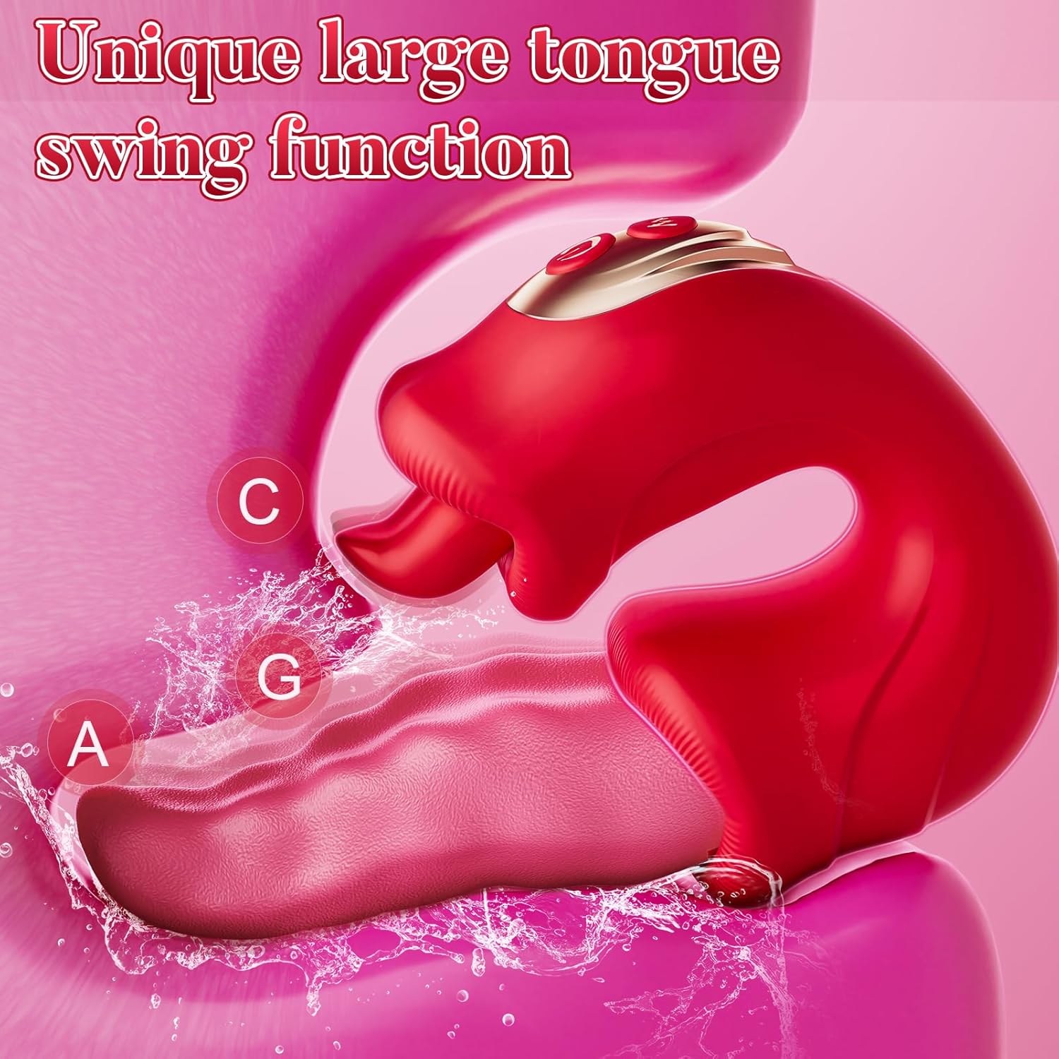 VibeWhip 4-in-1 Tongue Slap & Thrust Vibe