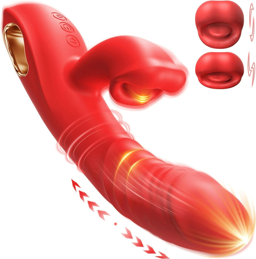 VeloraSync 4X Fusion Thrusting & Licking Vibrator