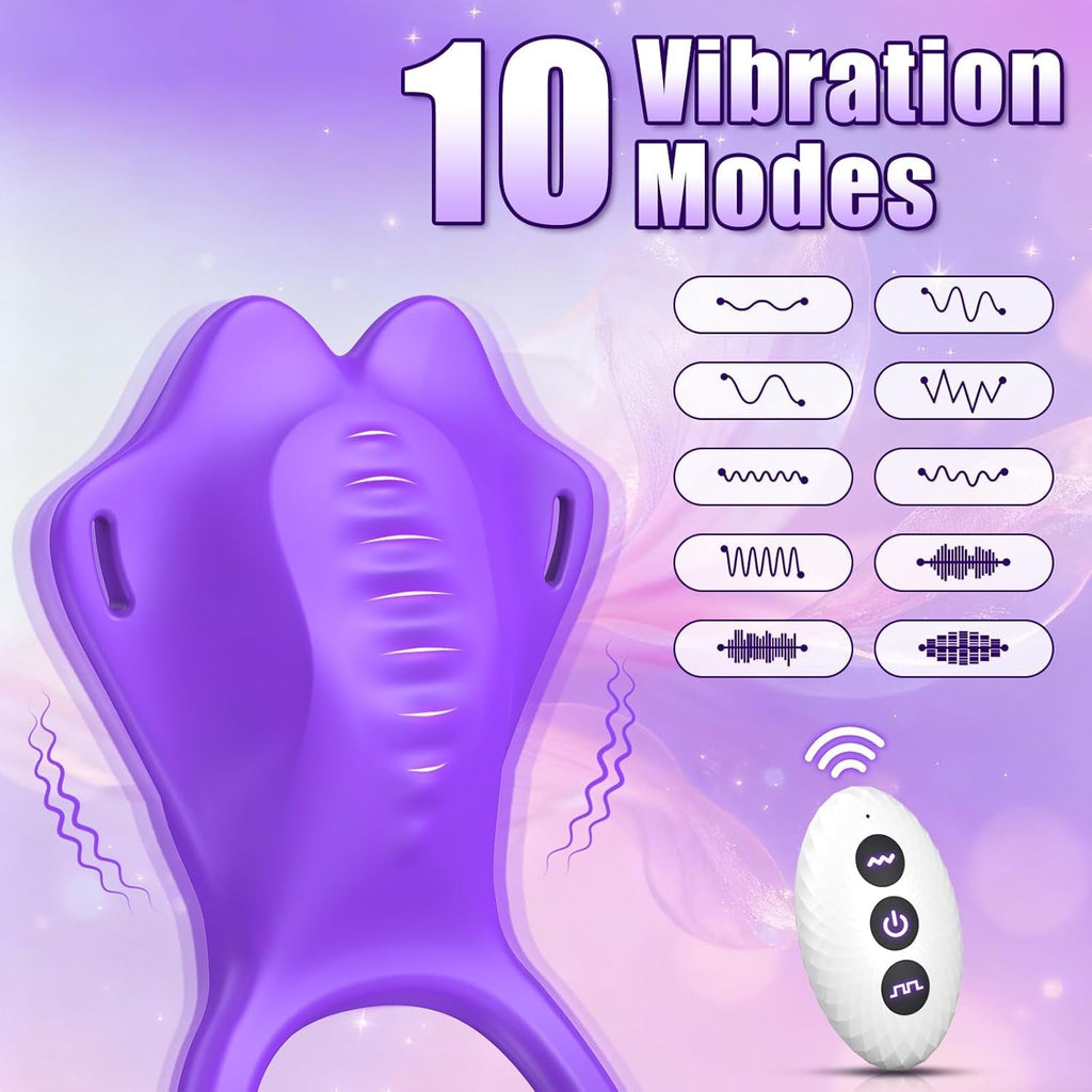 VioletClutch Couples Panty & Cock Ring Vibrator